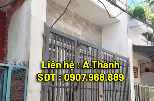 Nhà cho thuê 4m x 10m , 1 trệt 2 lầu , Bình Tiên , Phường 7 ,Quận 6